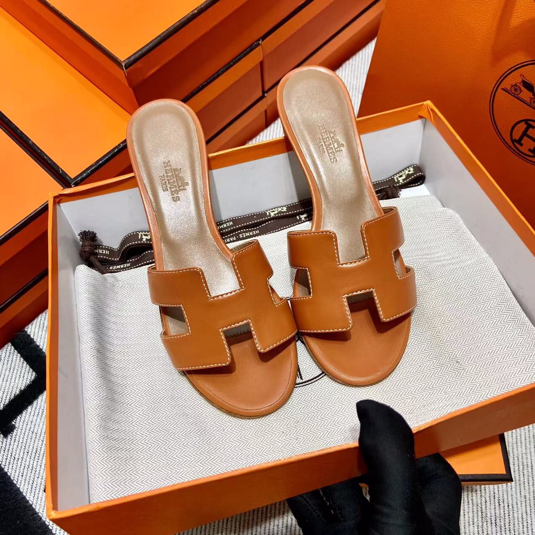 에르메스 올수공 오아시스 슬리퍼 샌들 스위프트 44